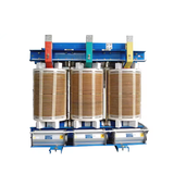 Non-encapsulated VPI dry type distribution transformers